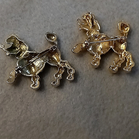 💜NWOT Poodle Dog Pins - Picture 4 of 4
